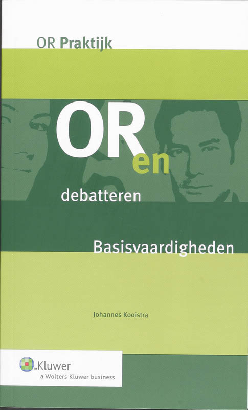 Omslag van OR en debatteren