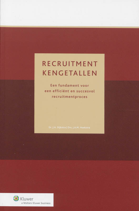 Omslag van Recruitment kengetallen