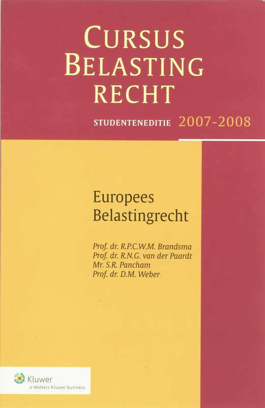 Omslag van Studenteneditie 2007/2008