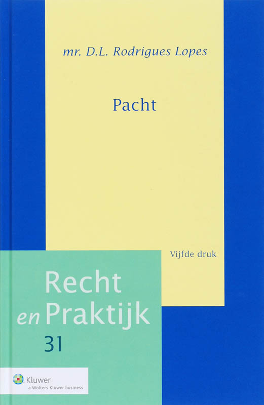 Omslag van Pacht