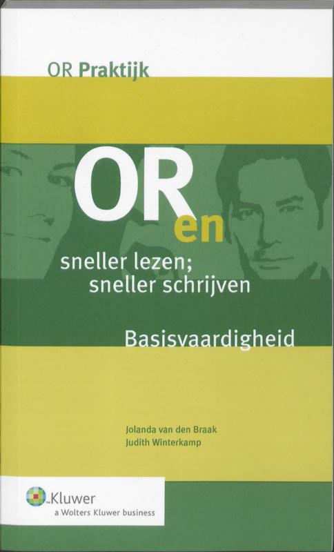 Omslag van OR en sneller lezen; sneller schrijven