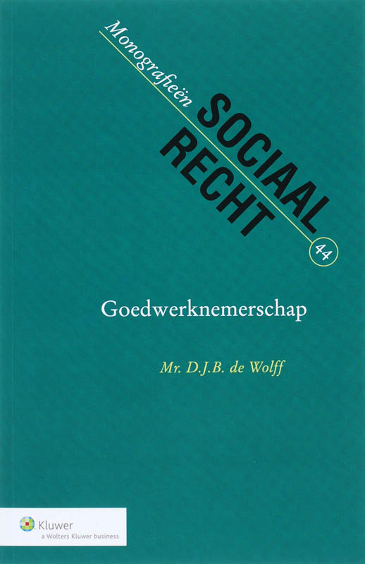 Omslag van Goedwerknemerschap