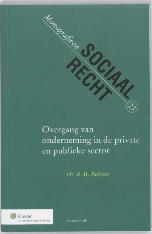 Omslag van Overgang van onderneming in de private en publieke sector