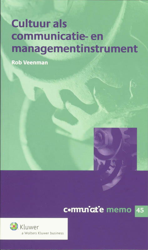 Omslag van Cultuur als communicatieinstrument