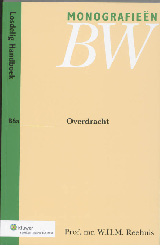 Omslag van Overdracht