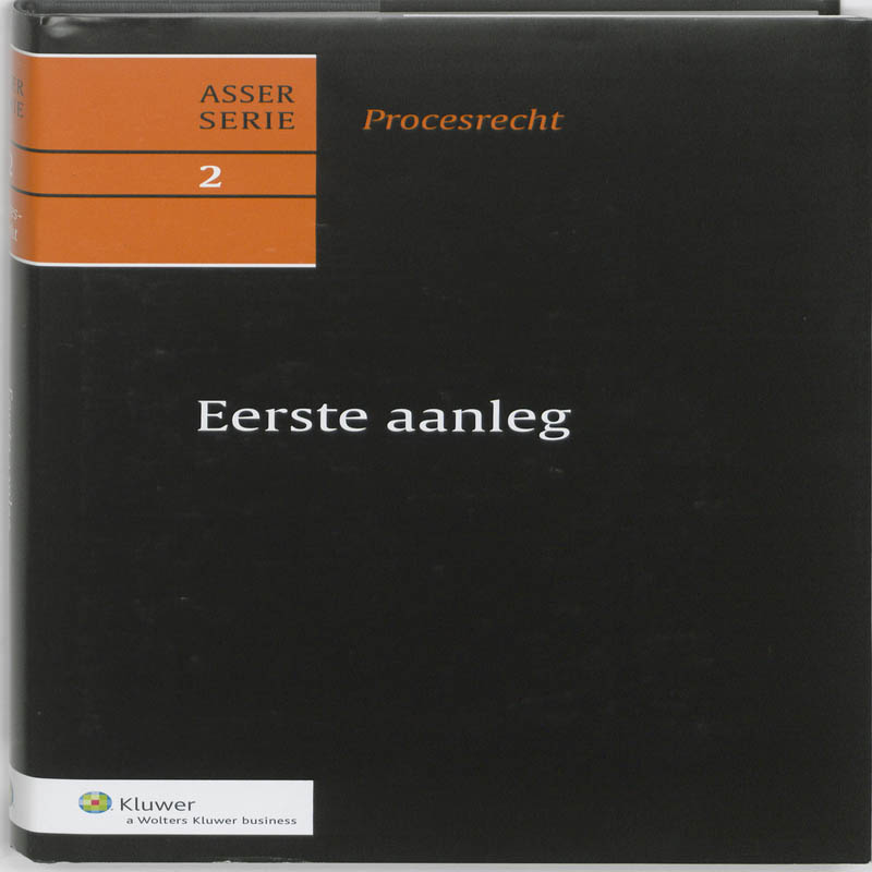 Omslag van Asser Procesrecht 2 Eerste aanleg
