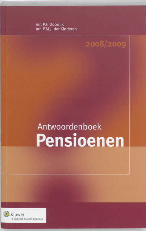 Omslag van 2008/2009