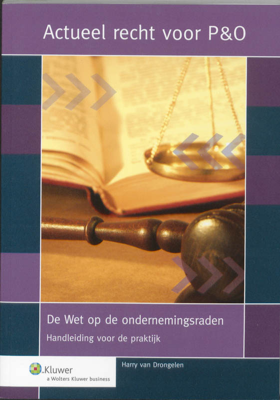 Omslag van De Wet op de ondernemingsraden