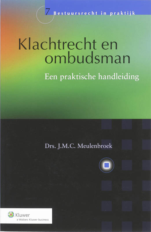 Omslag van Klachtrecht