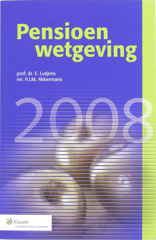 Omslag van Pensioenwetgeving