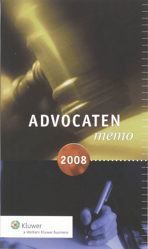 Omslag van Advocatenmemo