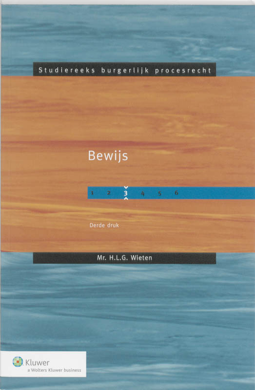 Omslag van Bewijs