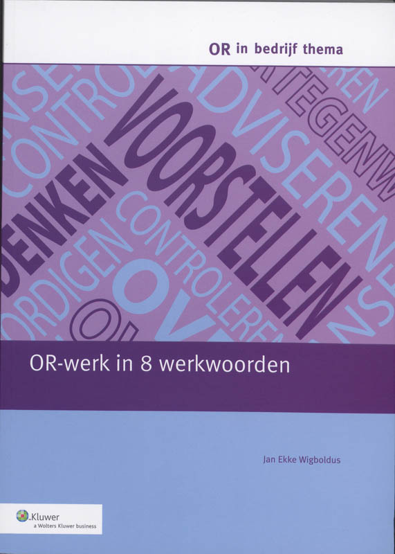 Omslag van OR-werk in 8 werkwoorden