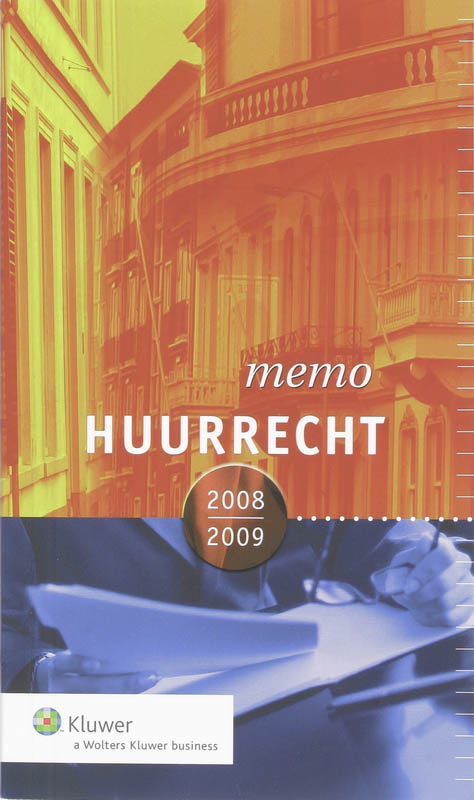 Omslag van Huurrechtmemo 2008/2009