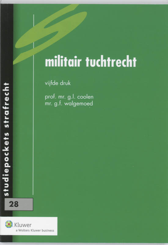 Omslag van Militair tuchtrecht