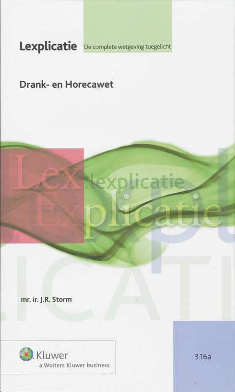 Omslag van Drank- en Horecawet