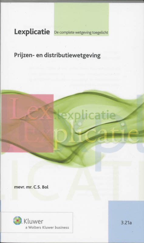 Omslag van Prijzenwet e.a. regelgeving