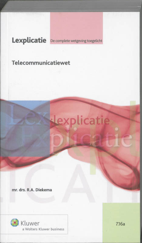 Omslag van Telecommunicatiewet