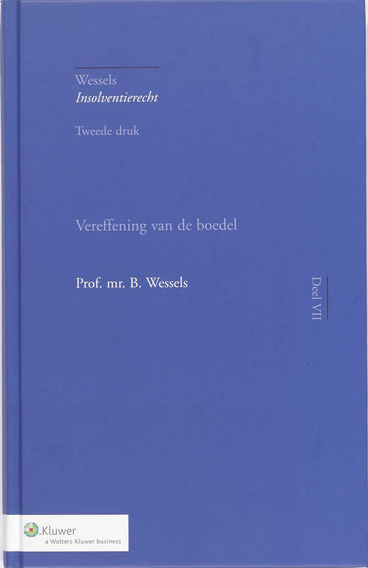 Omslag van Vereffening van de boedel