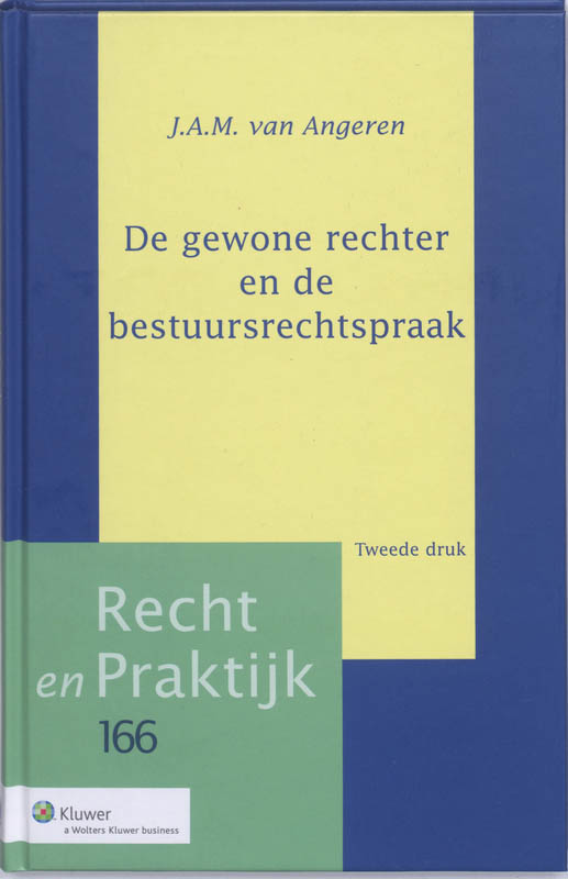 Omslag van De gewone rechter en de bestuursrechtspraak