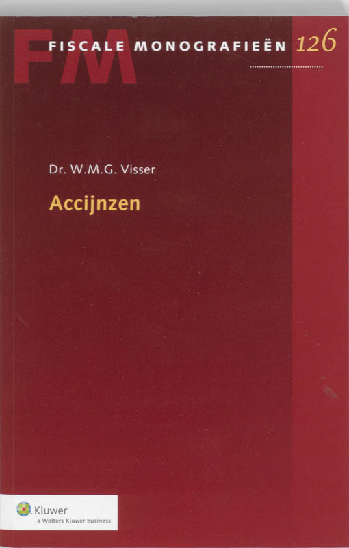 Omslag van Accijnzen