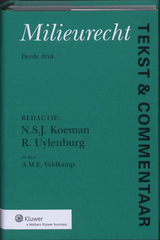 Omslag van Tekst & Commentaar Milieurecht