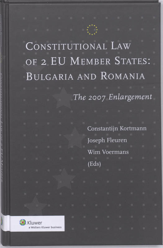 Omslag van Constitutional Law of 2 EU Member States