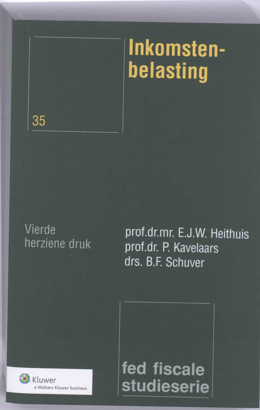 Omslag van Inkomstenbelasting