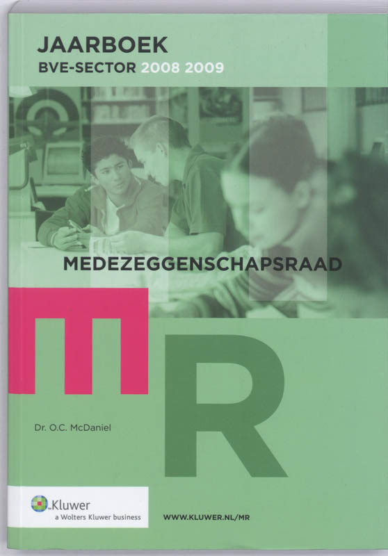 Omslag van Jaarboek MR BVE-sector 2008/2009