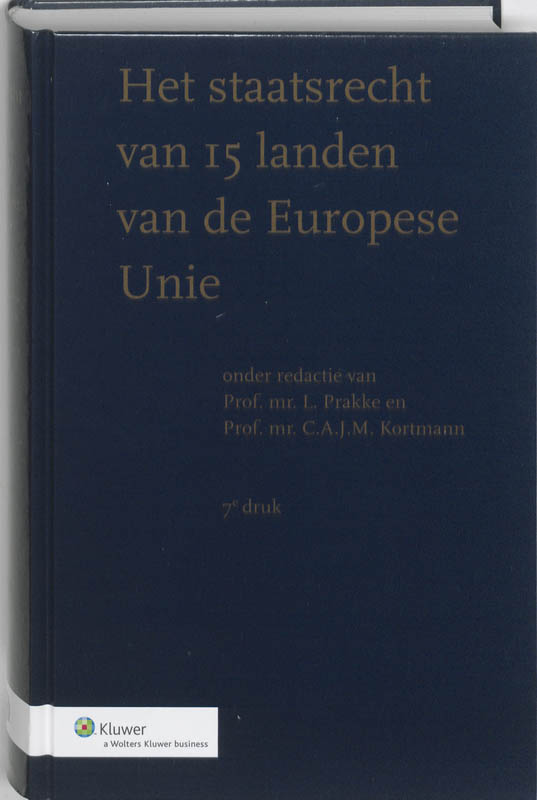 Omslag van Het staatsrecht van de landen van de Europese Unie