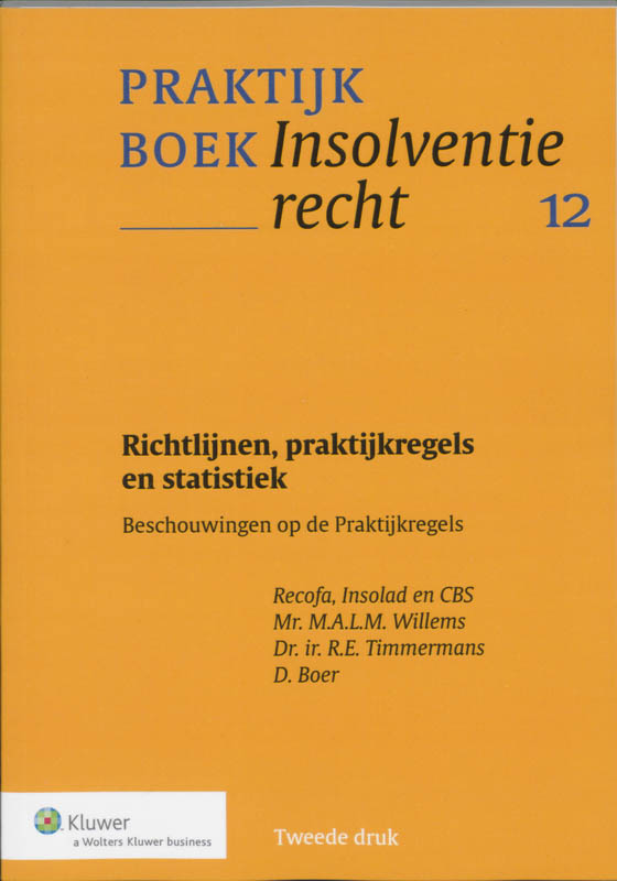 Omslag van Richtlijnen, praktijkregels en statistiek