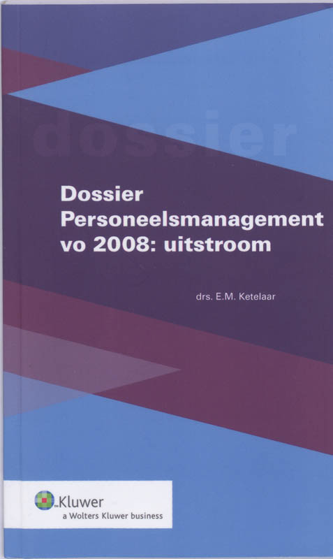 Omslag van Uitstroom