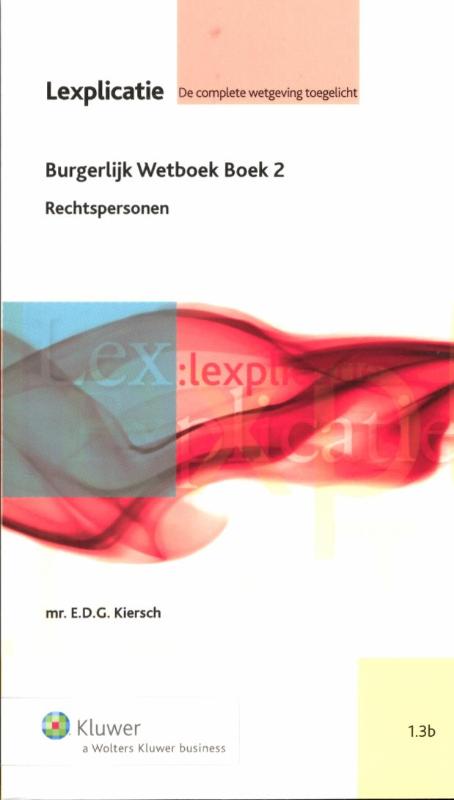 Omslag van Burgerlijk Wetboek. Boek 2/Deel II