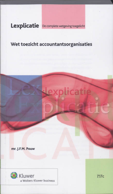 Omslag van Wet toezicht accountantorganisaties