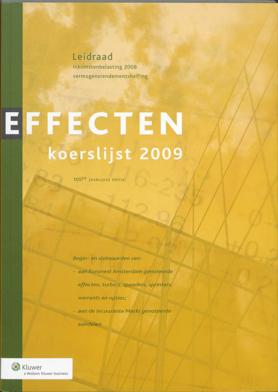 Omslag van 2009