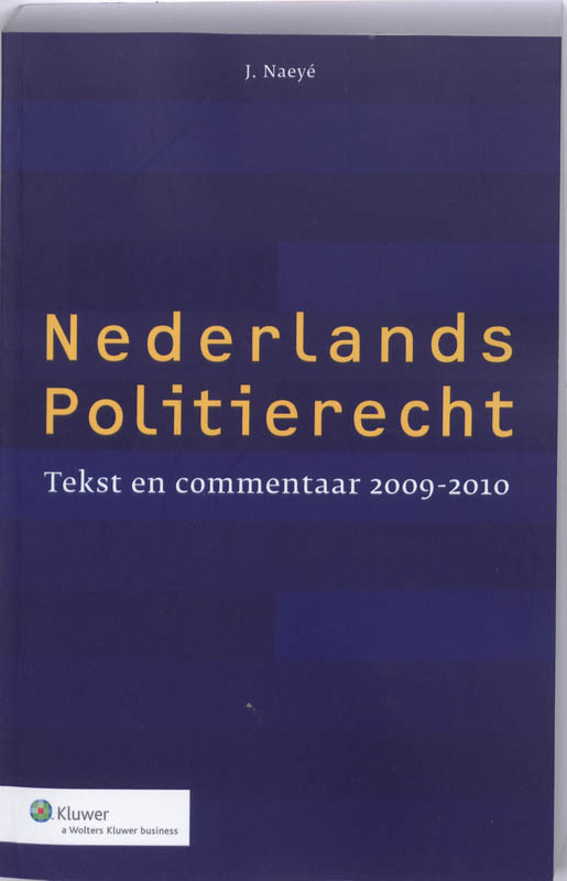 Omslag van Nederlands Politierecht