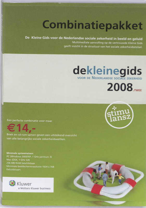 Omslag van Combipakket Kleine Gids Sociale Zekerheid en in beeld en geluid