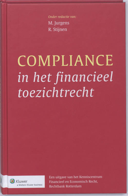 Omslag van Compliance in het financieel toezichtrecht