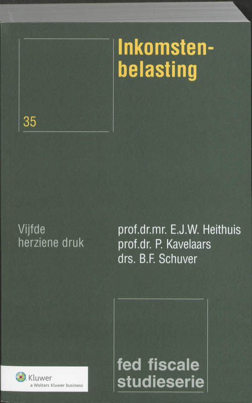 Omslag van Inkomstenbelasting