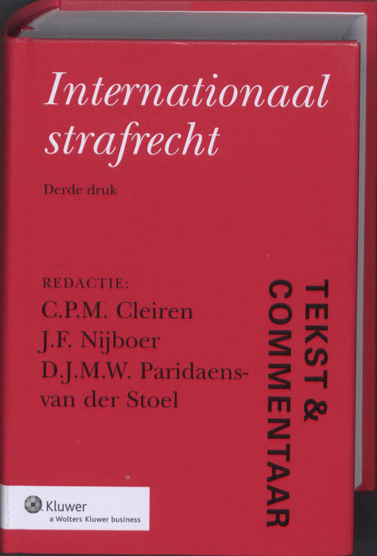 Omslag van Internationaal strafrecht