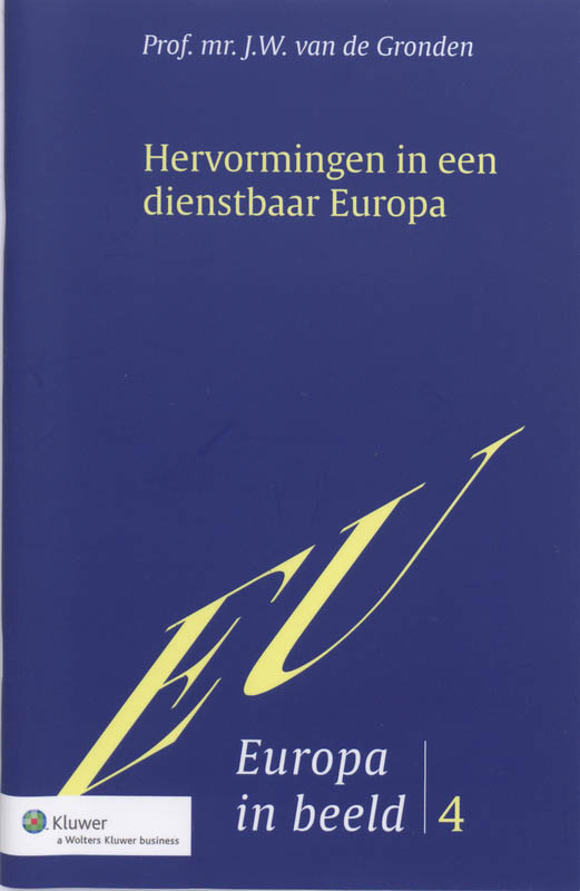 Omslag van Hervormingen in een dienstbaar Europa