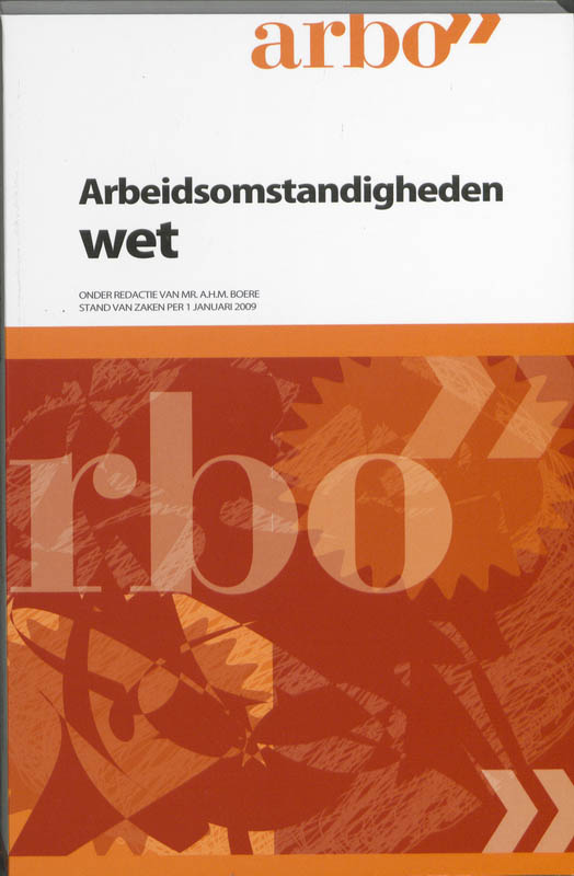 Omslag van Arbeidsomstandighedenwet