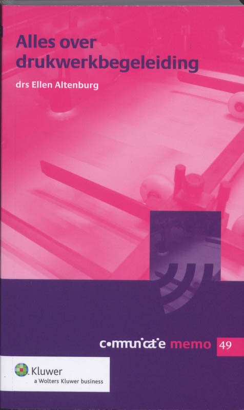 Omslag van alles over drukwerkbegeleiding