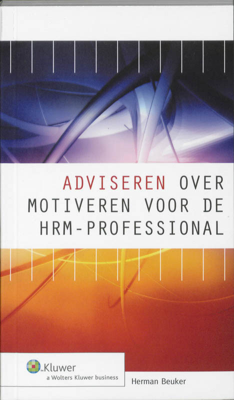 Omslag van Adviseren over motiveren voor de HRM-professional