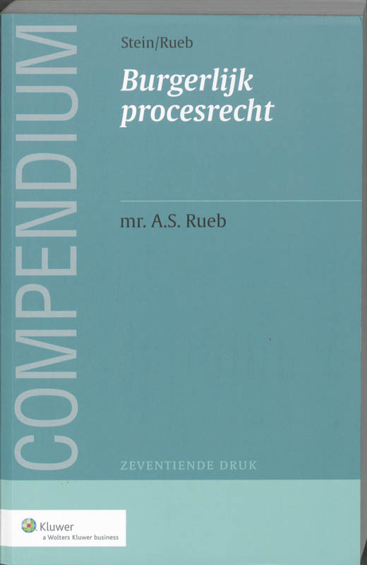 Omslag van Compendium van het Burgerlijk procesrecht
