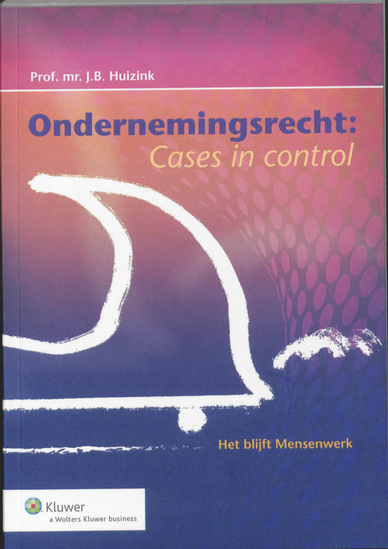 Omslag van Ondernemingsrecht: cases in control