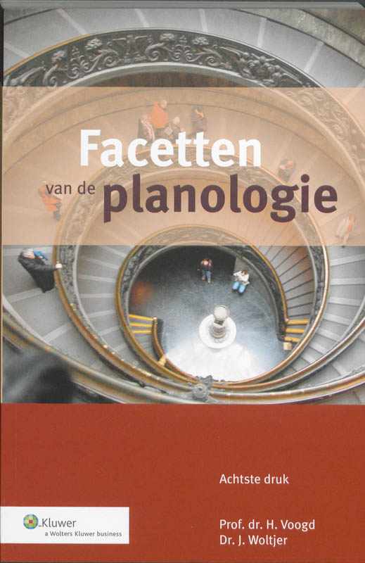 Omslag van Facetten van de planologie