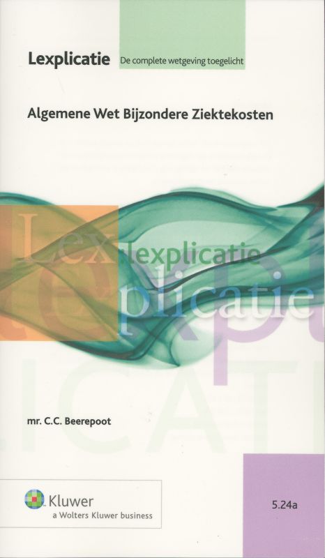 Omslag van Algemene Wet Bijzondere Ziektekosten