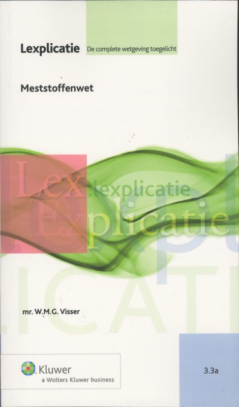 Omslag van Meststoffenwet