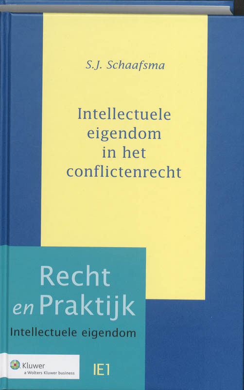 Omslag van Intellectuele eigendom in het IPR conflictenrecht